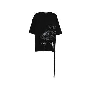 Ann Demeulemeester Black T-Shirts & Vests - T-Shirts Men
